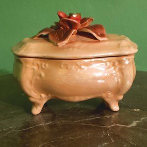 Vintage Porcelain Keepsake Box